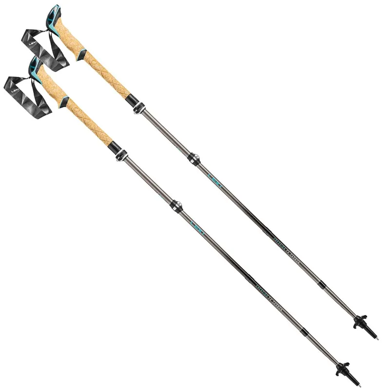 Leki Cressida FX Carbon Trekkingstöcke Brownmetallic/Mint Chocolate-