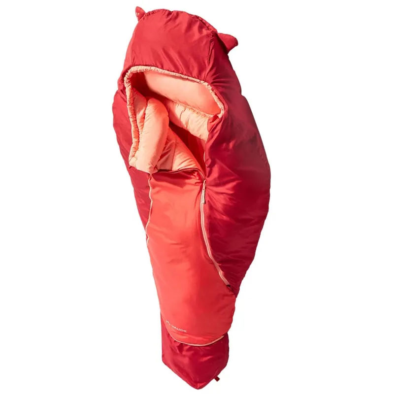Vaude Alpli Adjust 400 Kinderschlafsack Dark Indian Red-
