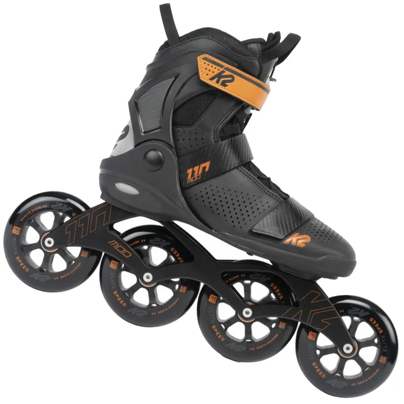 K2 MOD 110 Inline Skates Black/Orange- 38 - Nur noch 1 auf Lager