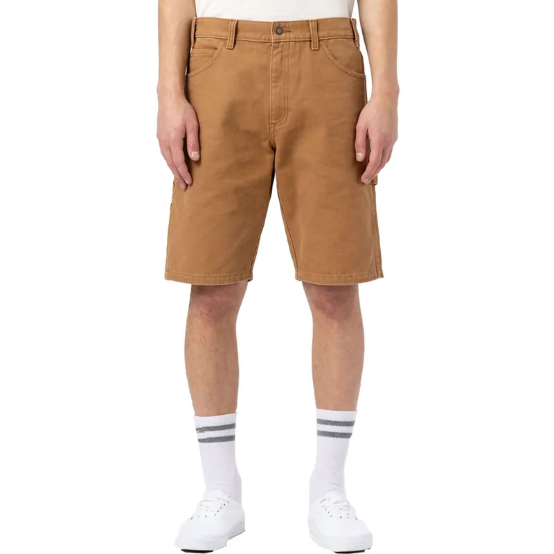 Dickies Duck Canvas Carpenter Sommerhose Stone Washed Brown Duck- 30