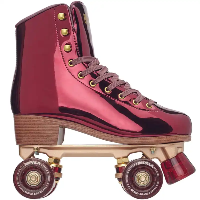 Impala Quad Skates Rollerskates Plum- 37