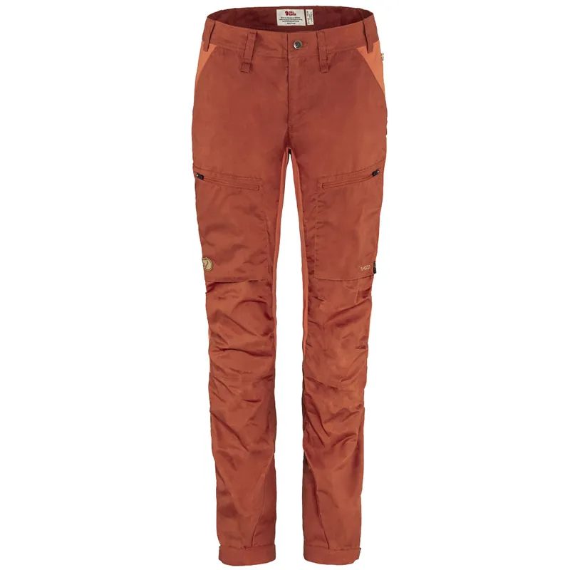 Fjällräven Abisko Lite Regular Trekkinghose Cabin Red/Rowan Red-9