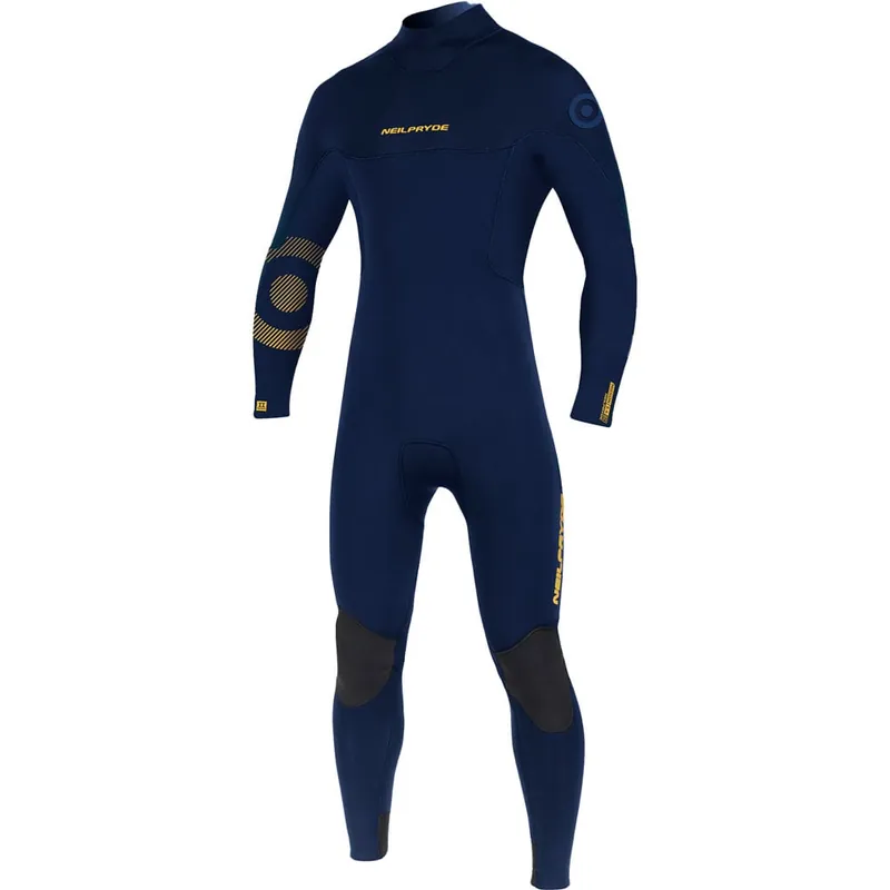 Neilpryde Mission 5/4/3 BZ Fullsuit Neoprenanzug Navy/Yellow-9