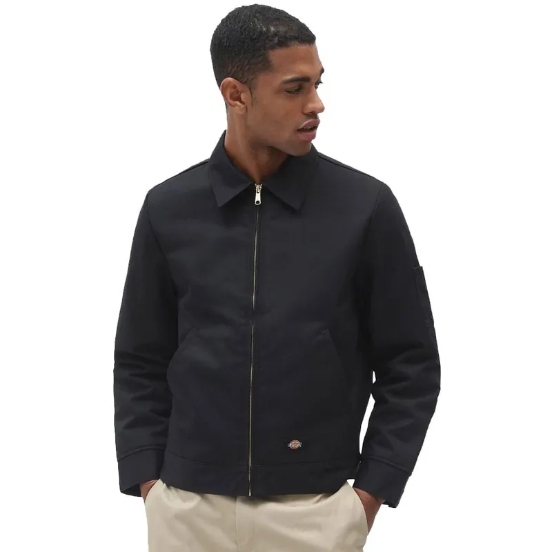 Dickies Lined Eisenhower REC Twilljacke Black- XS
