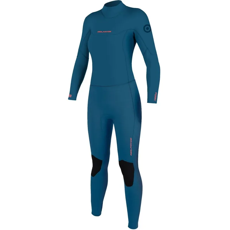 Neilpryde Spark 5/4/3 BZ Fullsuit Neo Petrol Blue/Coral-9