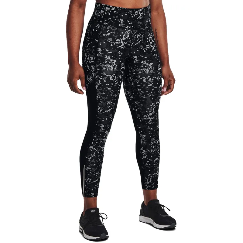 Under Armour Fly Fast Ankle Tight II Leggings Camo Black- XS
