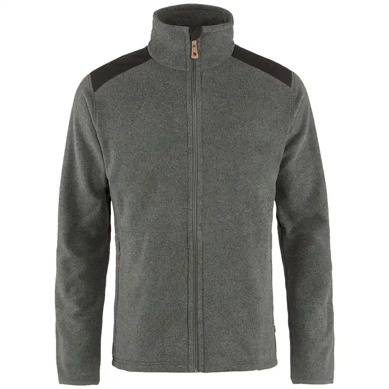Fjällräven Sten Fleece Jacke Dark Grey-9