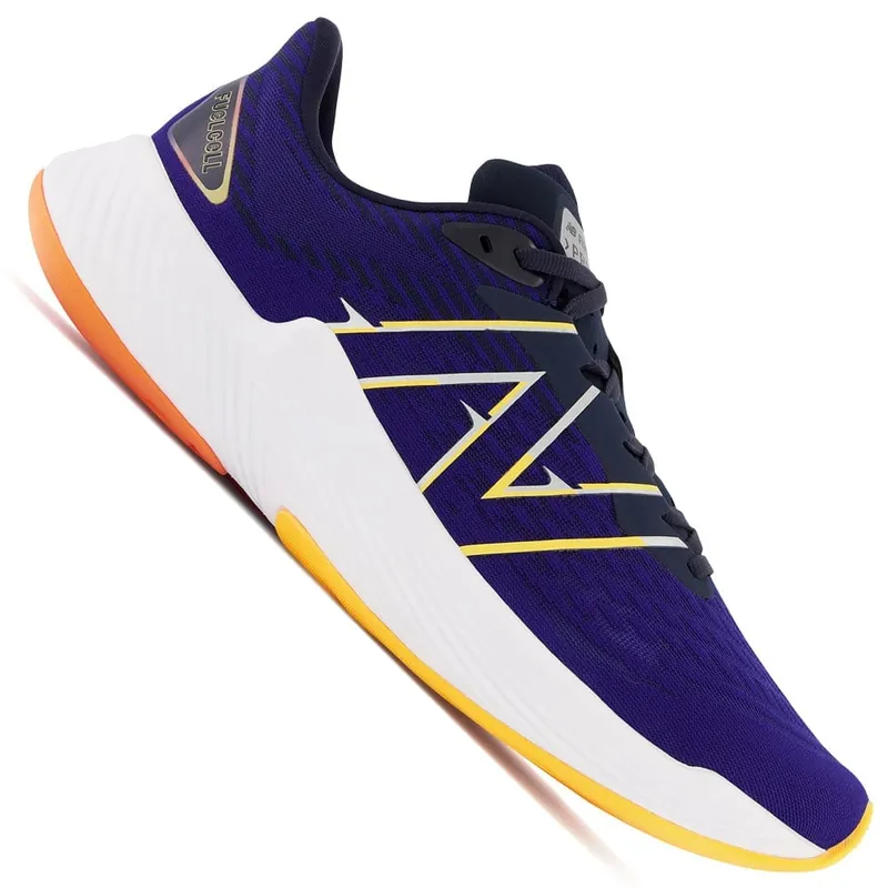 New Balance FuelCell Prism v2 Joggingschuhe Blue/Vibrant Apricot/Eclipse- 41.5 - Nur noch 1 auf Lager