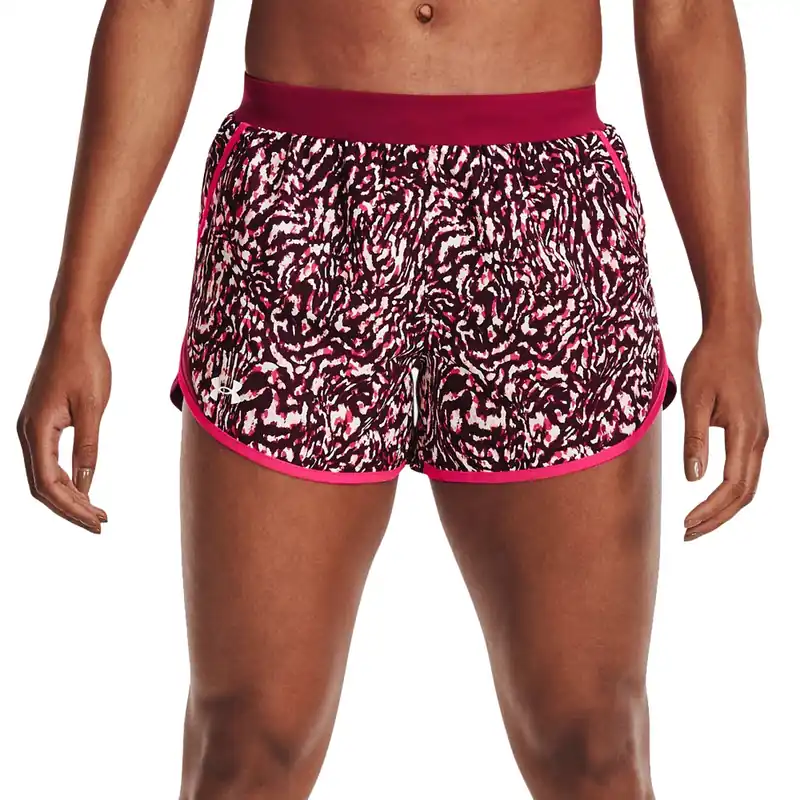 Under Armour Fly By 2.0 Short Black Rose/Penta Pink- XS