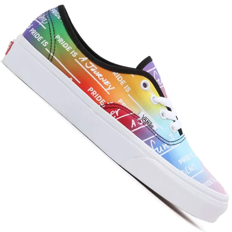 Vans Authentic Sneaker (Pride) Rainbow/True White- 37