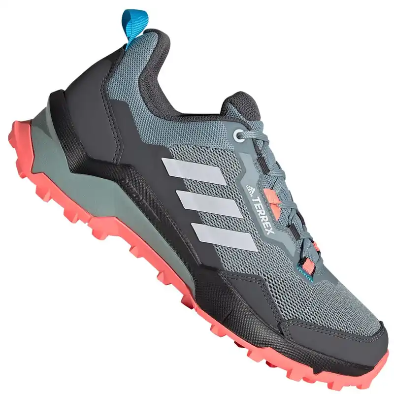 adidas Performance Terrex AX4 Wanderschuhe Magic Grey/Dash Grey/Acid Red- 36 2/3 - Nur noch 1 auf Lager