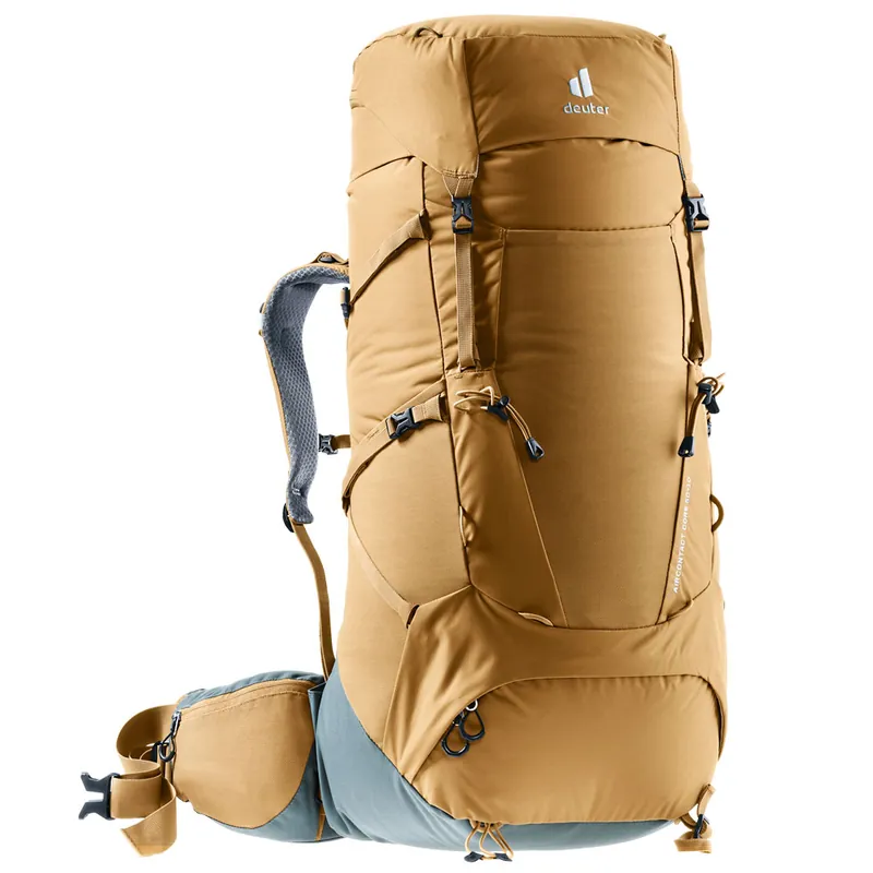 Deuter Aircontact Core 50+10 Trekkingrucksack Almond/Teal-