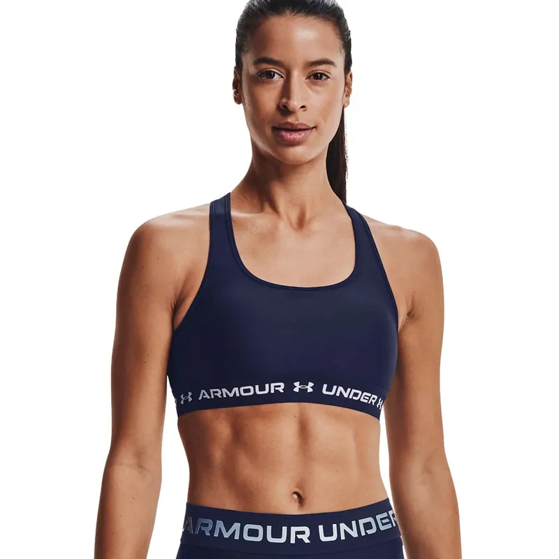 Under Armour Crossback Mid Bra Sport-BH Midnight Navy- XS