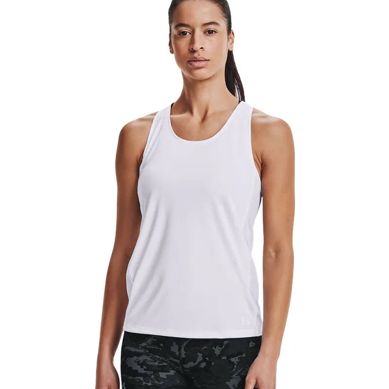 Under Armour Fly By Tank Top White- M