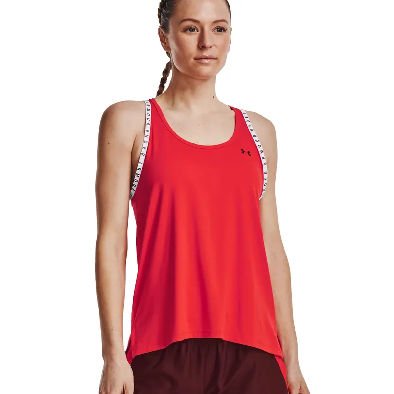 Under Armour Knockout Tank Top Radio Red- XS