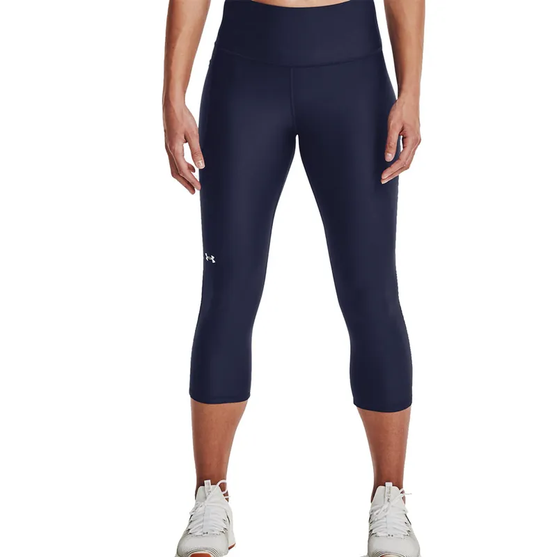 Under Armour HG Armour Hi Capri Sporthose Navy-