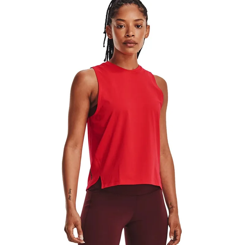Under Armour Rush Tank Top Radio Red- S