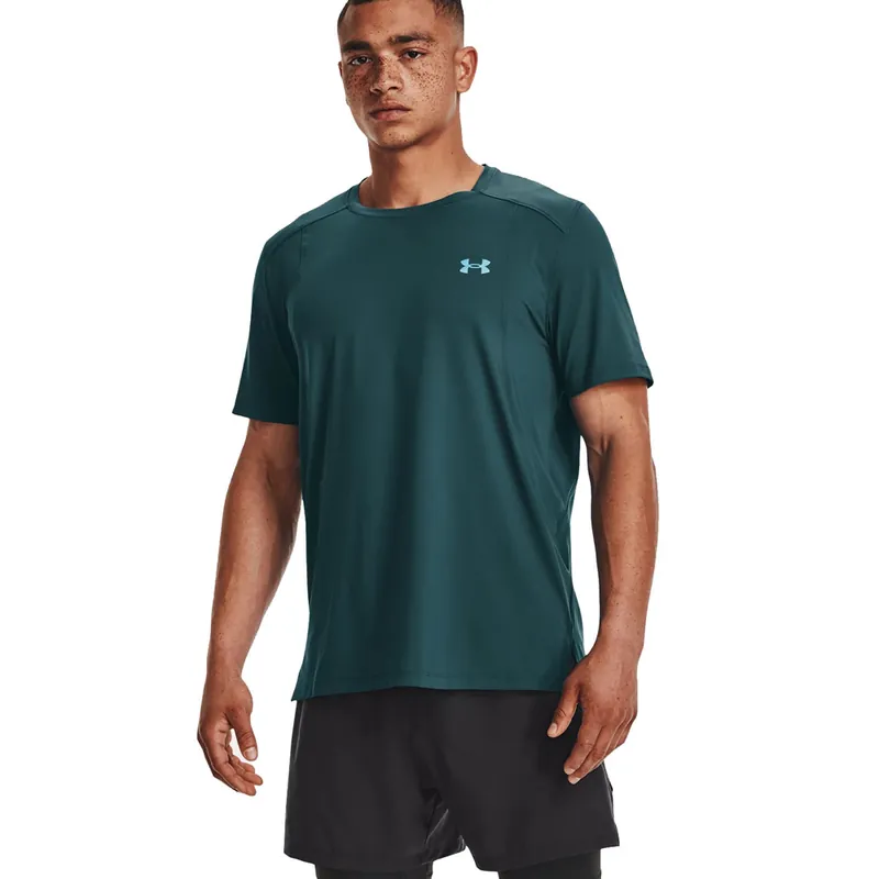 Under Armour Iso-Chill Laser Sportshirt Tourmaline Teal- S