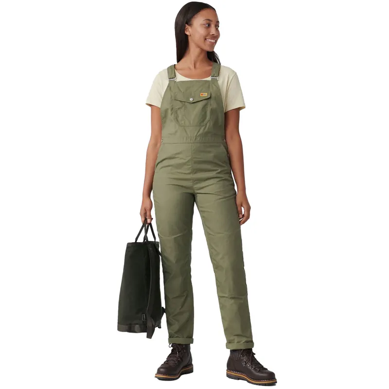 Fjällräven Vardag Dungaree Latzhose Green-9