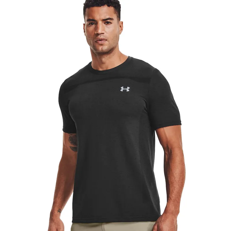 Under Armour Seamless Sportshirt Black- S
