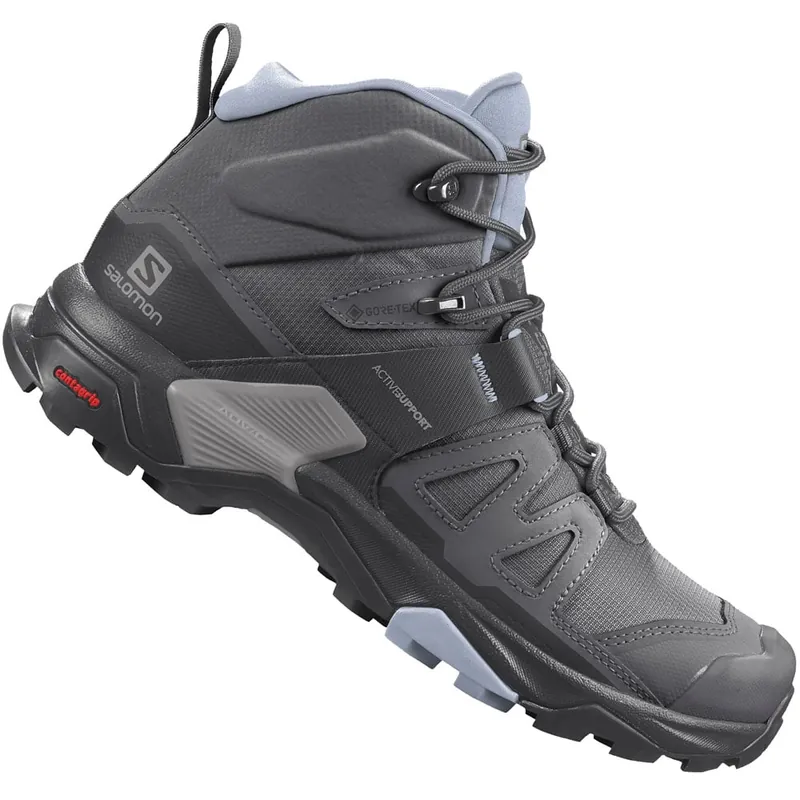 Salomon X Ultra 4 Mid GTX Wanderschuhe Magnet/Black/Zen Blue- 36 2/3 - Nur noch 1 auf Lager