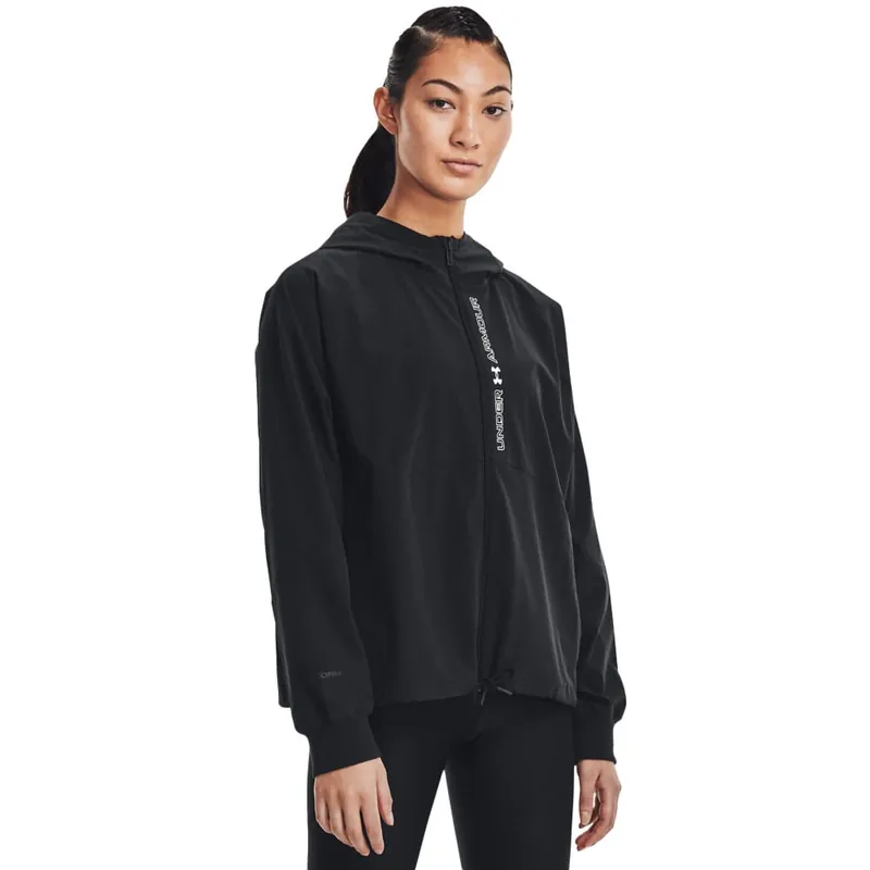 Under Armour Woven FZ Sportjacke Black-9