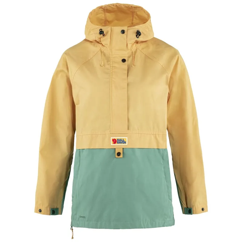 Fjällräven Vardag Anorak Wanderjacke Mais Yellow/Aloe Green-9
