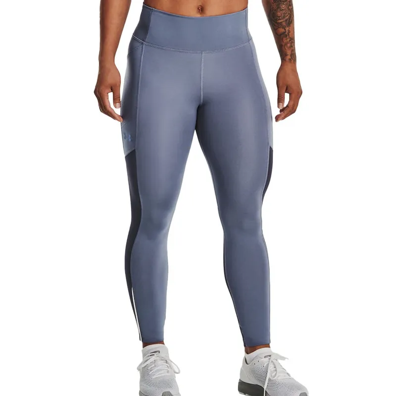 Under Armour Fly Fast 3.0 Ankle Tight Leggings Aurora Purple/Tempered Steel- XS