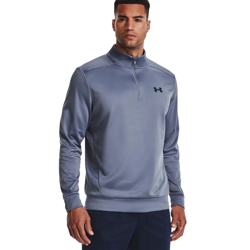 Under Armour Fleece 1/4 Zip Funktionssweater Aurora Purple- M