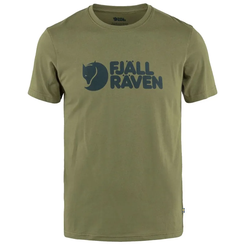 Fjällräven Logo T-Shirt Caper Green- S