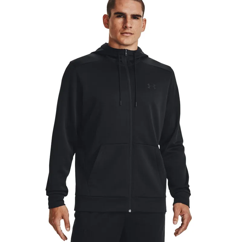 Under Armour Fleece FZ Hoodie Black-9