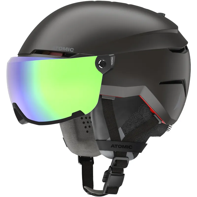 Atomic Savor Amid Visor HD Skihelm Black- 51-55