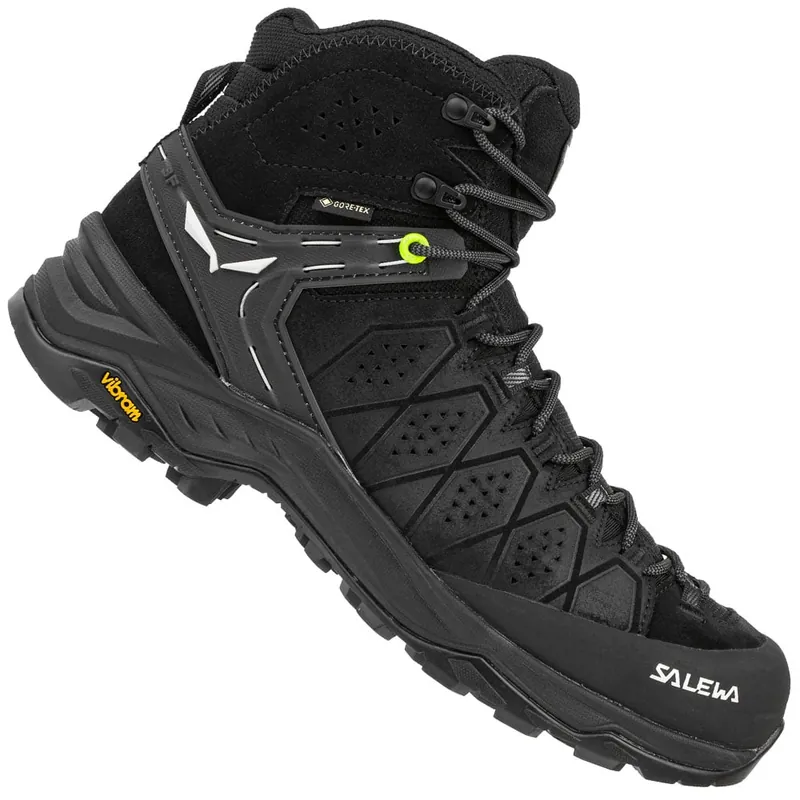 Salewa Alp Trainer 2 Mid GTX Trekkingschuhe Black/Black- 40.5