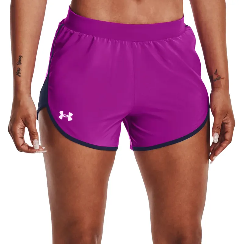 Under Armour Fly By Elite 3'' Laufshort Strobe- XS