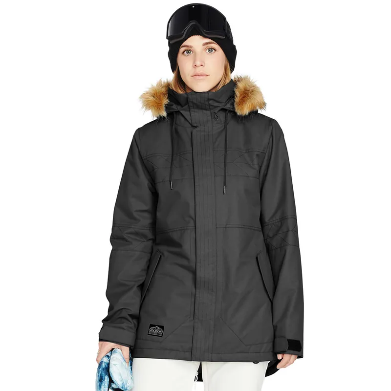 Volcom Fawn Insulated Schneejacke Black-9