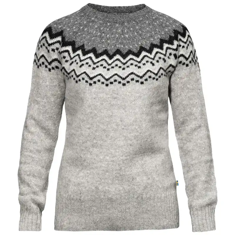 Fjällräven Övik Knit Pullover Grey-9