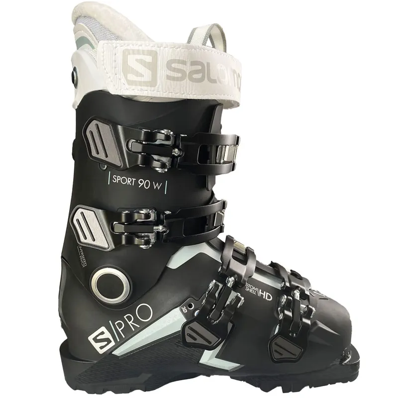 Salomon S/Pro Sport 90 W GW Skischuhe Black/Sterling Blue- 23-23.5 - Nur noch 1 auf Lager