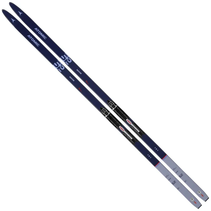 Atomic Savor 52 Grip Langlaufski Blue/Grey/Red-