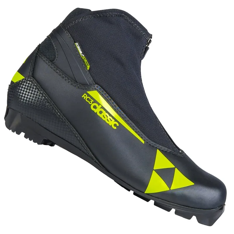 Fischer RC3 Classic Langlaufschuhe Black/Yellow-9