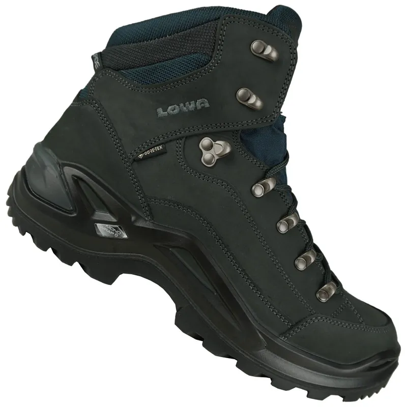 LOWA Renegade GTX Mid Wide Multifunktionsschuhe Dark Grey- 42 - Nur noch 1 auf Lager