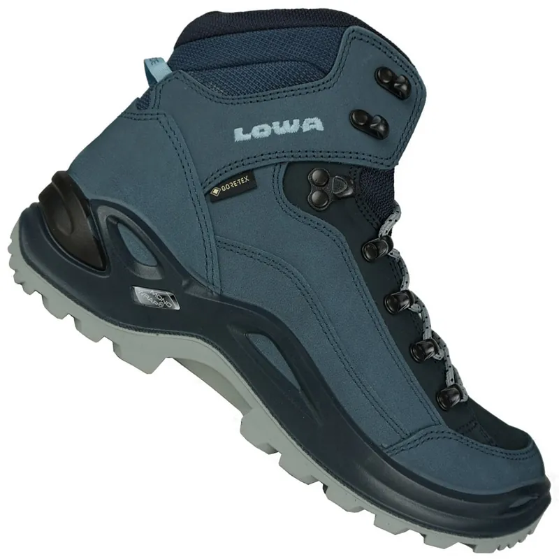 LOWA Renegade GTX Mid WS Wanderschuhe Smoke Blue- 36.5 - Nur noch 1 auf Lager