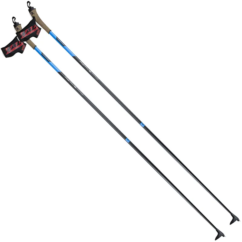 Madshus Active Pro Pole Langlaufstöcke Black/Blue-