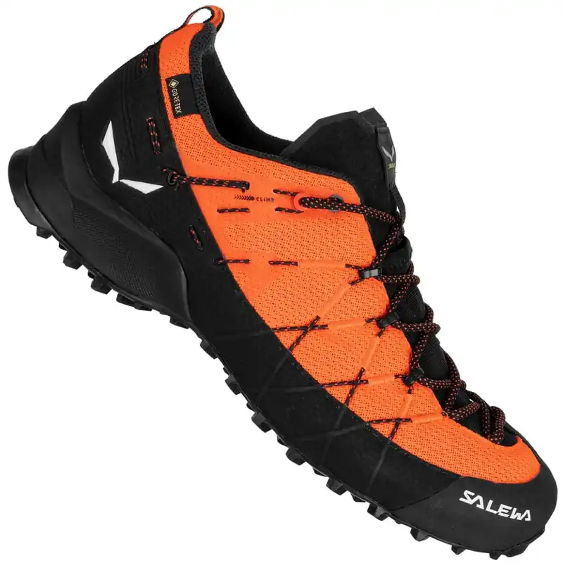 Salewa Wildfire 2 GTX Kletterschuhe Fluo Orange/Black- 40.5 - Nur noch 1 auf Lager