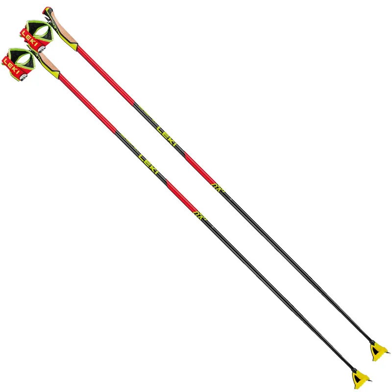 Leki PRC 750 Langlaufstöcke Bright Red/Neonyellow/Black-