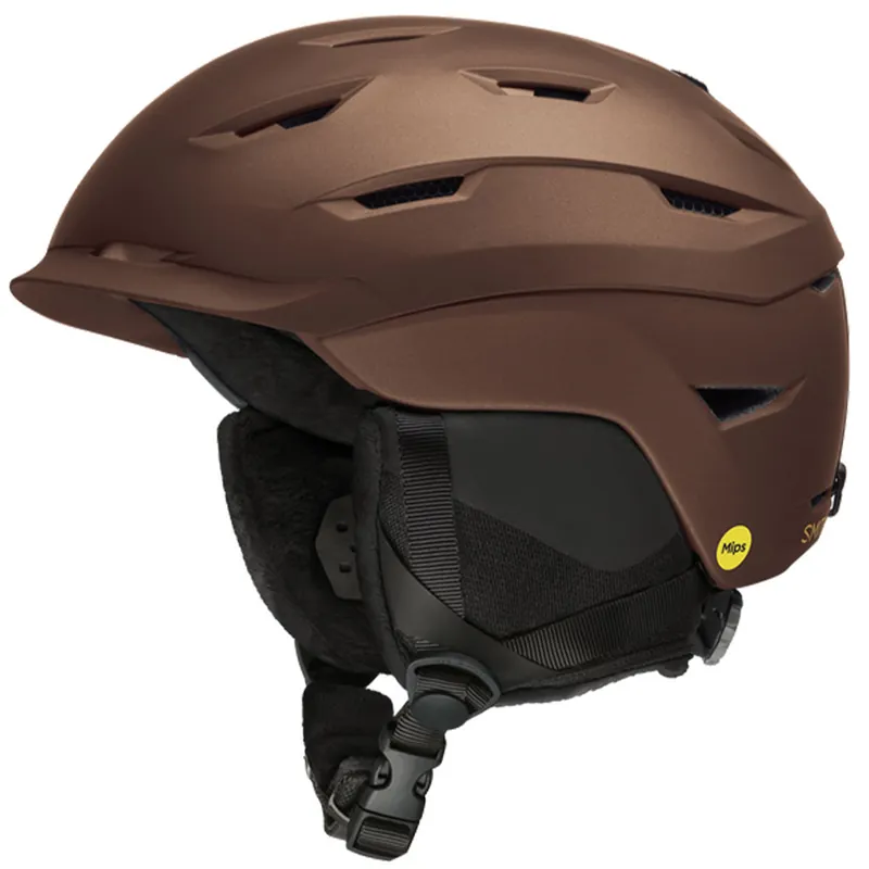 Smith Liberty MIPS Schneehelm Matte Metallic Sepia-9