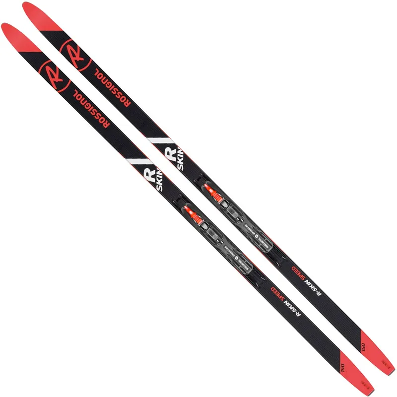 Rossignol Speed Skin SS Langlaufski Black/Red-