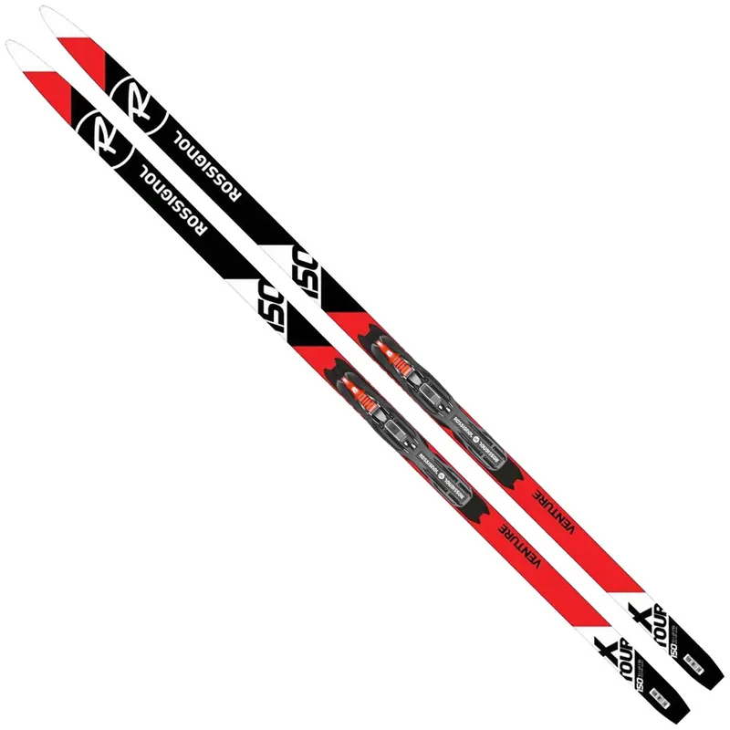 Rossignol XT-Venture JR WXLS Langlaufskier Black/Red-