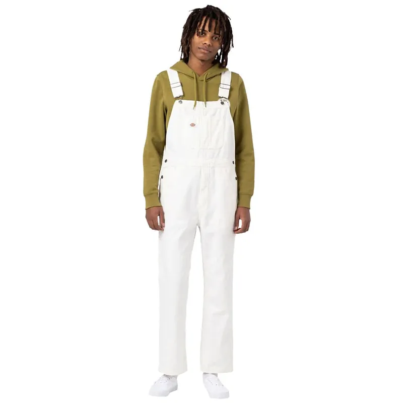 Dickies Duck Canvas Bib Latzhose Stone Washed Cloud-
