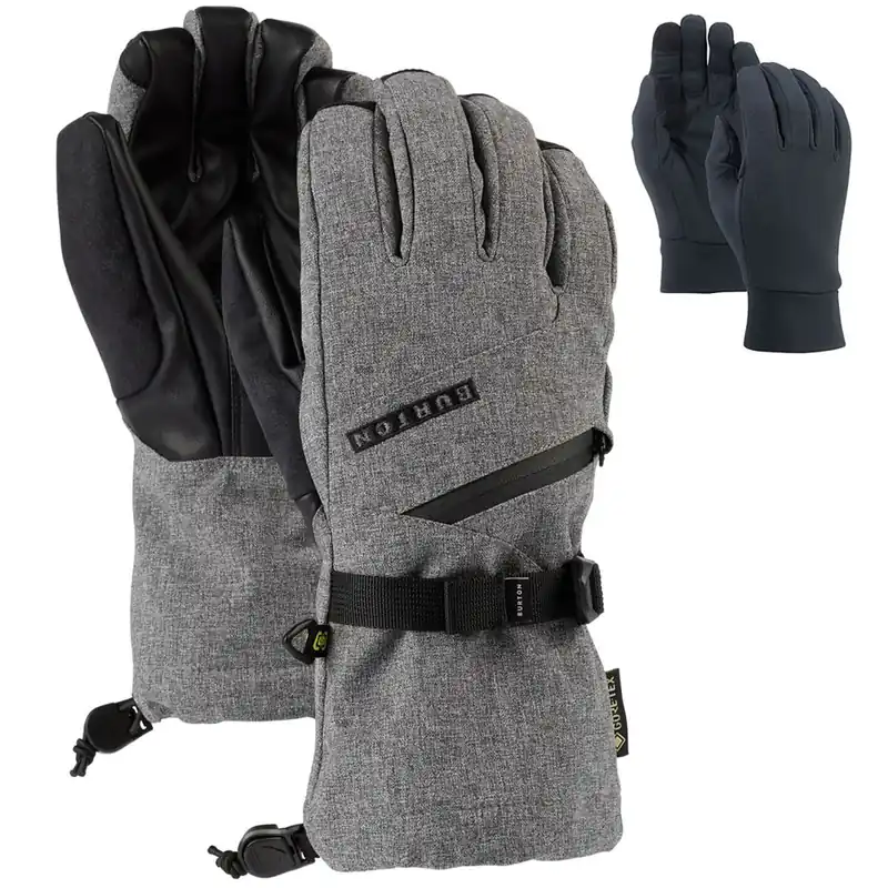 Burton Gore-Tex Glove Snowboardhandschuhe Gray Heather-9