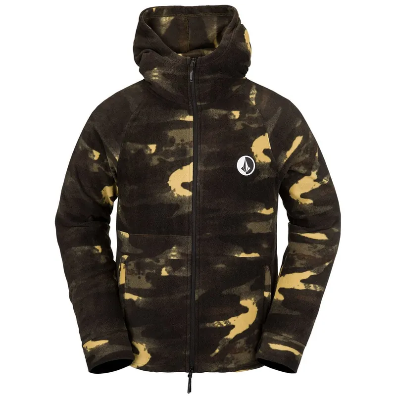 Volcom V-Science Full Zip Fleece Jacke Camouflage- S